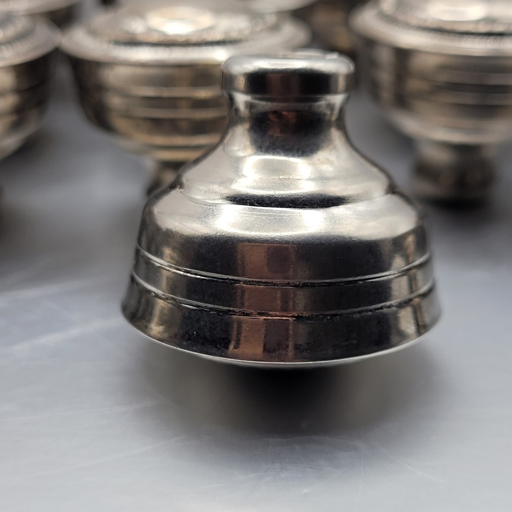 Top Knobs M198 Contessa Cabinet Knob 1.25" Antique Pewter Round Metal - Picture 4 of 9